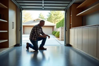 Garage aménagé en espace habitable pour augmenter la valeur immobilière